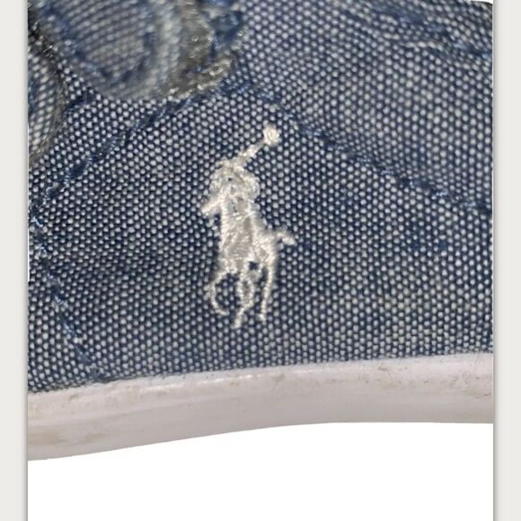 Polo jean sneakers size 5c - Picture 6 of 8